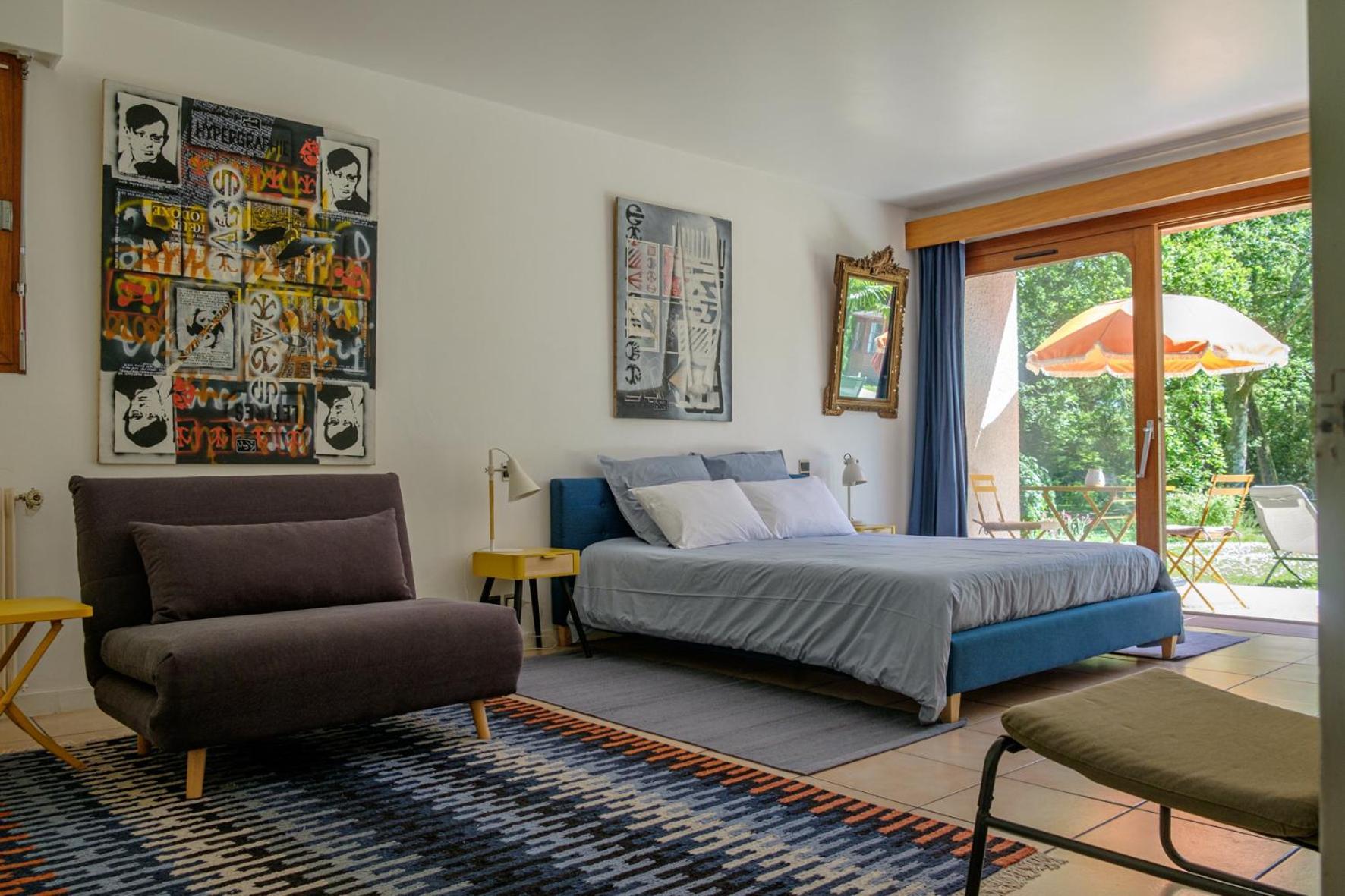Parc De L'Aiguade Bed & Breakfast Saint-Paul-lès-Dax Стая снимка